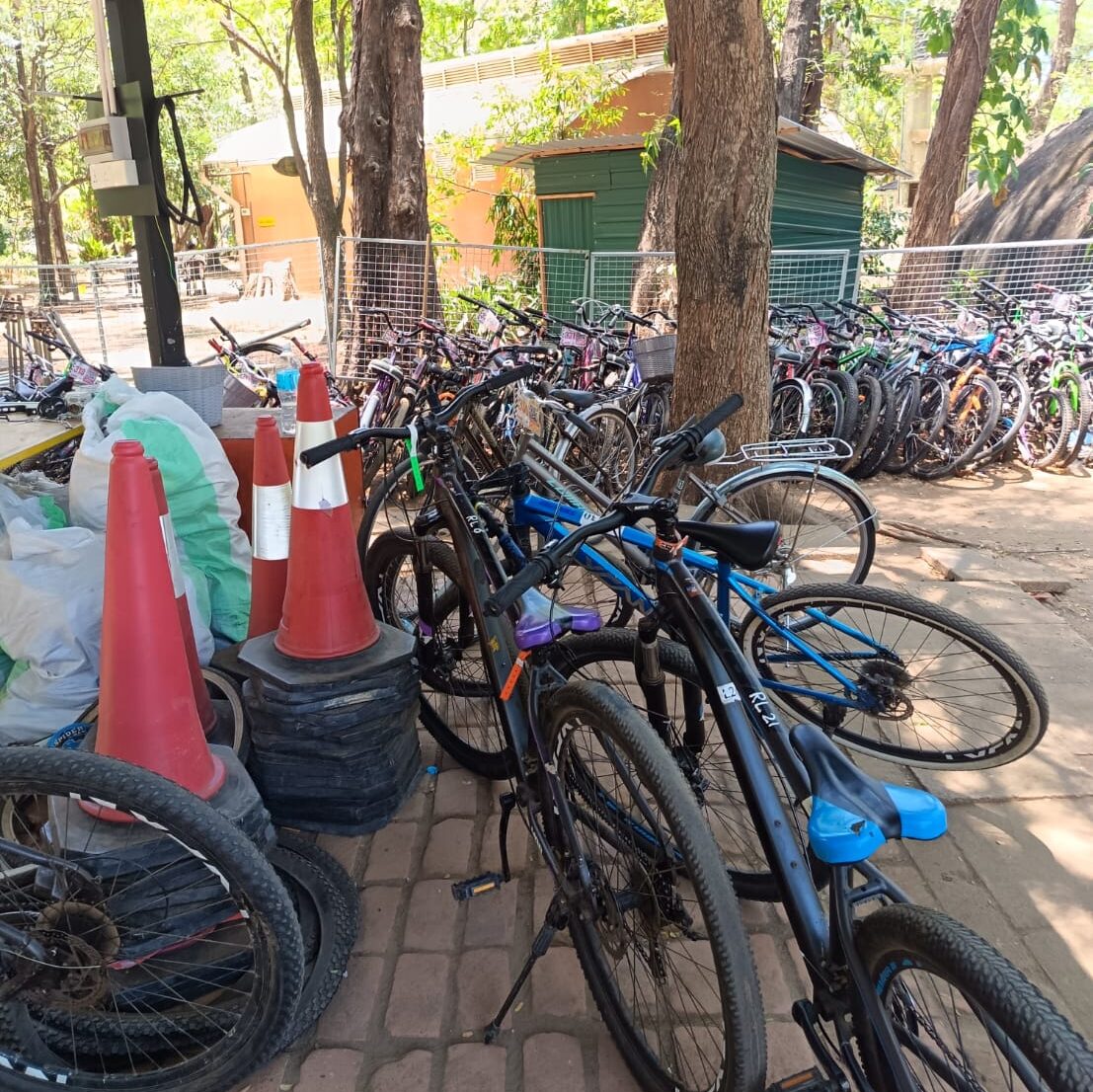 Cycle renting out place